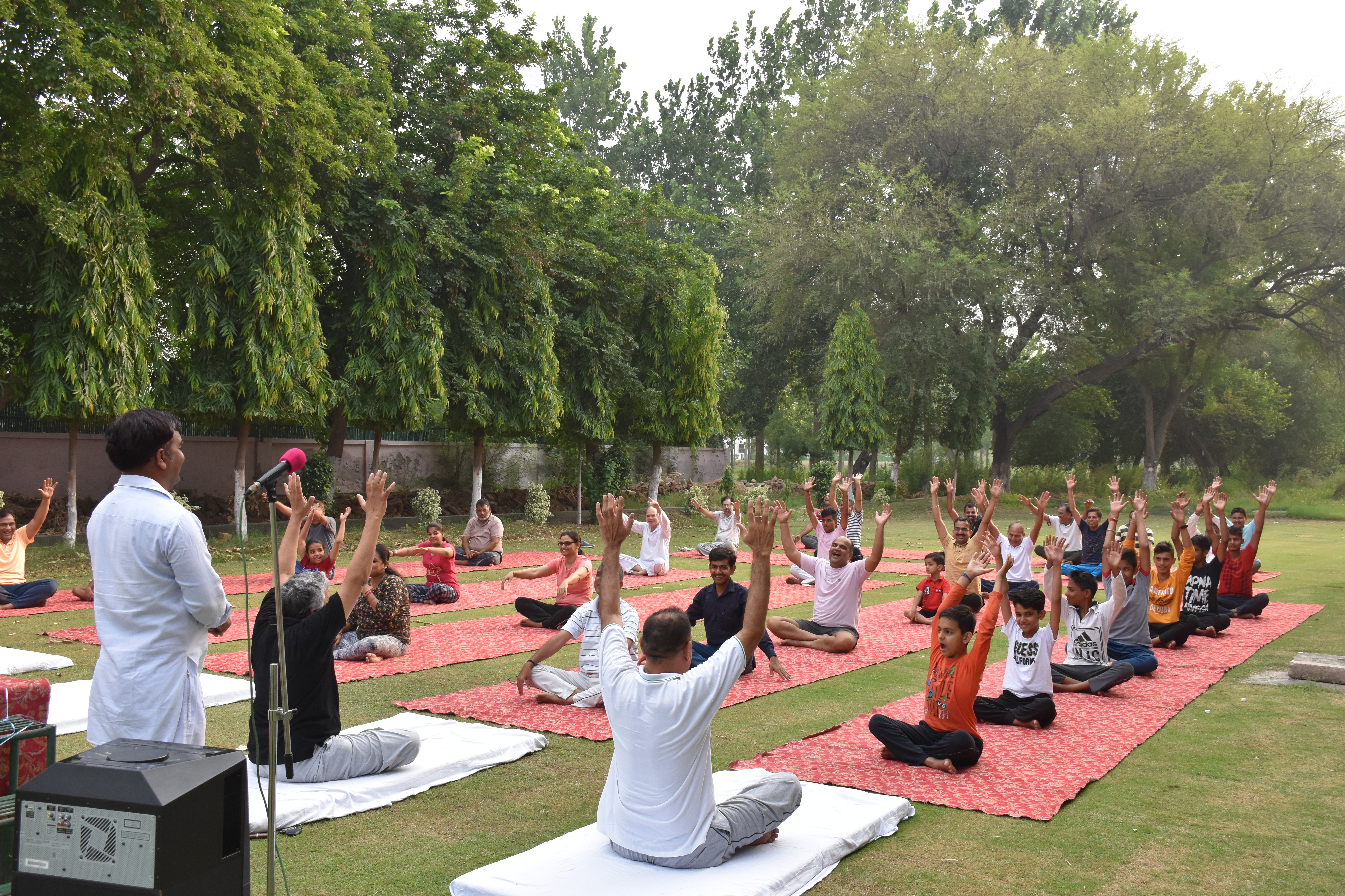 Yoga day celebration at CIRB