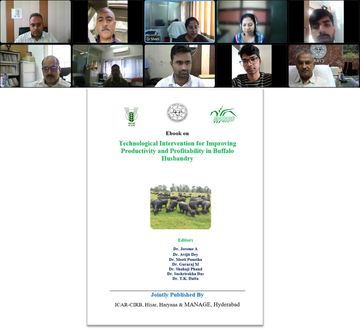 A collaborative training program on “Technological Interventions for improving productivity and profitability in Buffalo Husbandry”